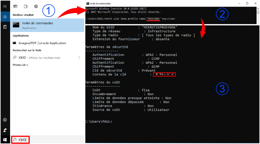 How to find the WiFi code effortlessly in Windows 10? - Prosygma Cameroun