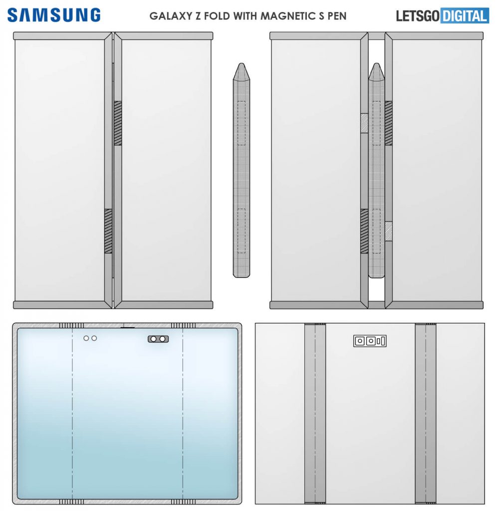 Samsung Z fold S pen
