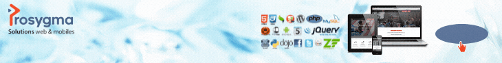 site web et mobile